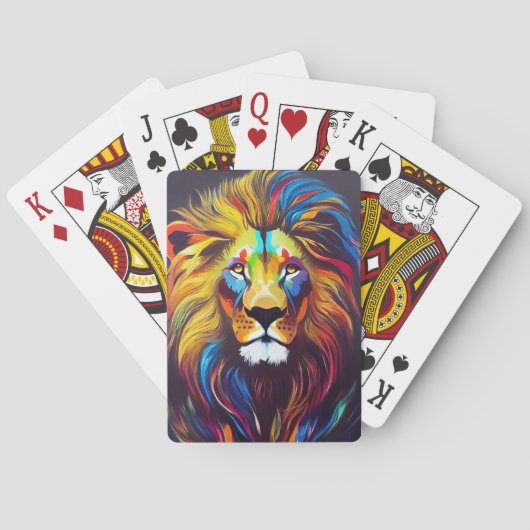 Jeu De Cartes Lion Animal Discovery Aventure Nature Planète (dos)