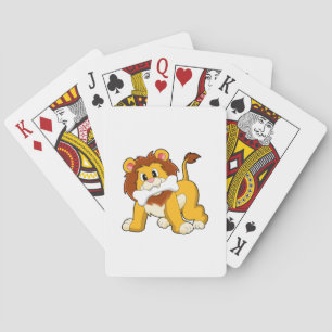 Jeu De Cartes Lion avec os