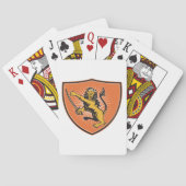 Jeu De Cartes Lion Avec Une Épée (dos)