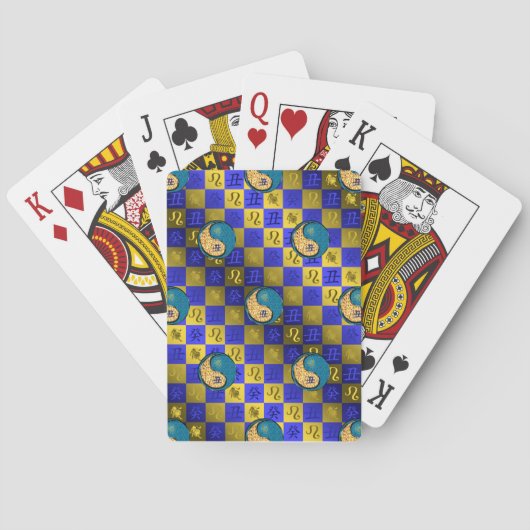 Jeu De Cartes Lion & Bœuf d'Eau (dos)