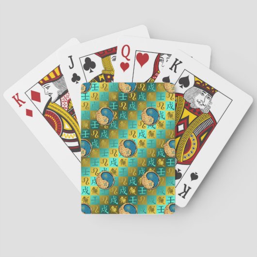 Jeu De Cartes Lion & Chien d'Eau (dos)