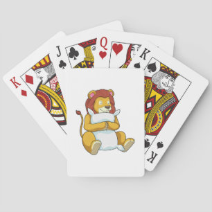 Jeu De Cartes Lion dormant avec Coussin
