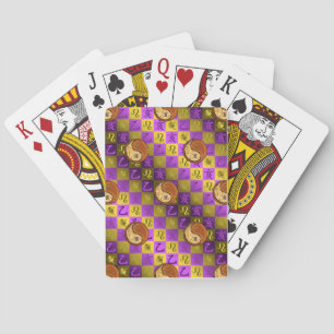Jeu De Cartes Lion & Sanglier de Bois