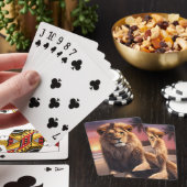 Jeu De Cartes Lion sur la plage (In Situ)