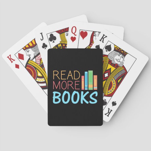 Jeu De Cartes Lire plus de livres (dos)