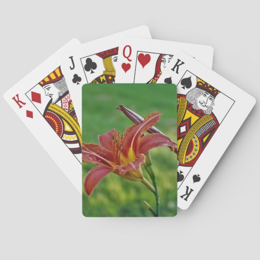 Jeu De Cartes Lis tigrés (dos)