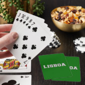 Jeu De Cartes Lisboa Portugal (In Situ)