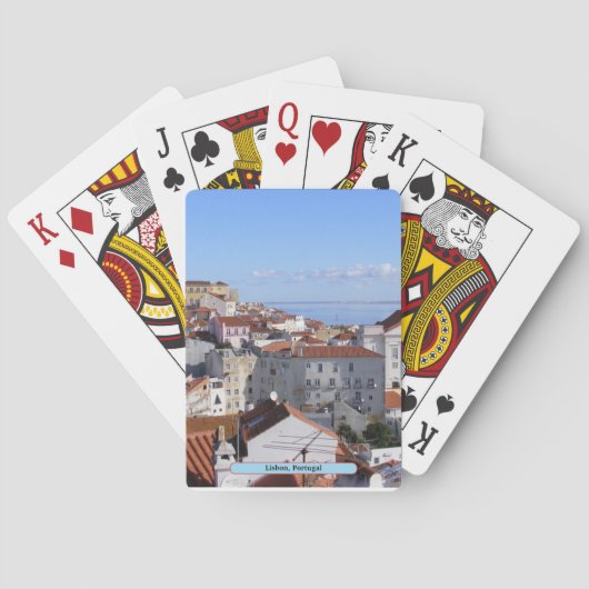 Jeu De Cartes Lisbonne, Portugal (dos)