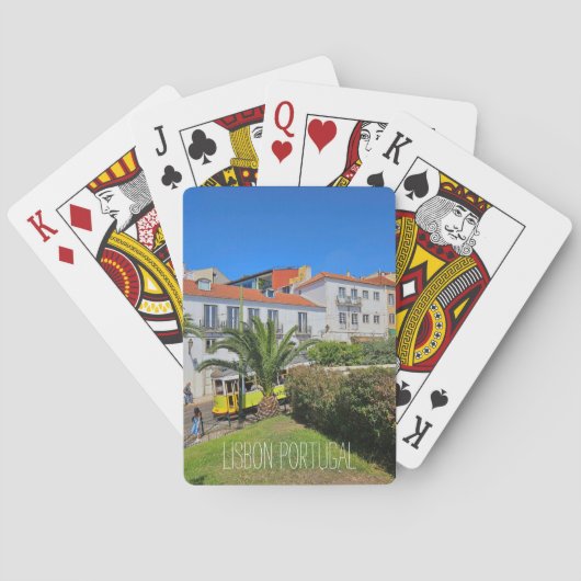 Jeu De Cartes Lisbonne, Portugal (dos)