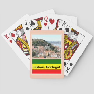 Jeu De Cartes Lisbonne, Portugal Skyline