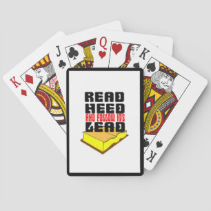 Jeu De Cartes Lisez la sainte bible et suivez ses conseils