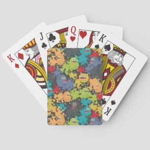 Jeu De Cartes Little cute funny monsters