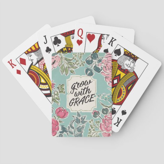 Jeu De Cartes Live in Bloom | Augmenter avec grâce (dos)