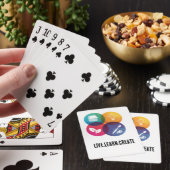 Jeu De Cartes Live.Learn.Create (In Situ)