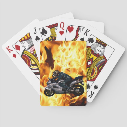 Jeu De Cartes Live To Ride Motorbiker (dos)