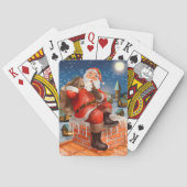 Jeu De Cartes Livraison du Père Noël Chimney (dos)