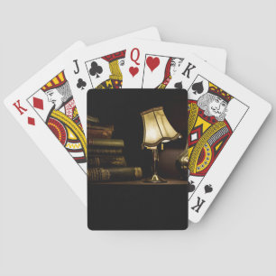 Jeu De Cartes Livres, abat-jour et cruche antiques