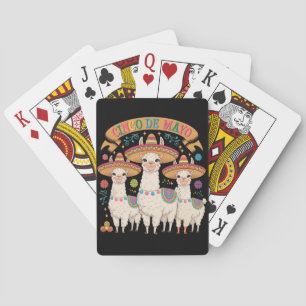 Jeu De Cartes Llama Funny Cinco De Mayo Fête