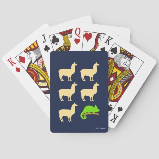 Jeu De Cartes Llama Llama Llama Llama Chameleon (dos)