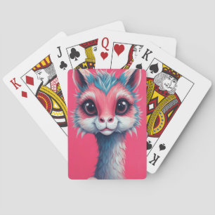 Jeu De Cartes Llama sexy mignonne et colorée