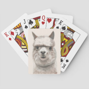 Jeu De Cartes Llama Sourit Jouer aux cartes Cadeau Anniversaire