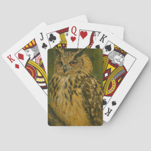 Jeu De Cartes L'observateur - Aigle eurasien à la lumière du boi