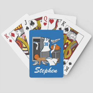 Jeu De Cartes Localisateur de basket-ball Numéro du lecteur pers