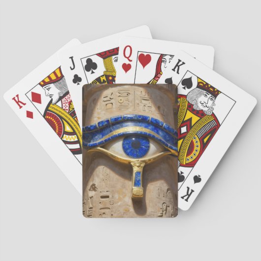 Jeu De Cartes L'Œil égyptien (dos)
