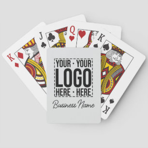 Jeu De Cartes Logo d'entreprise personnalisé Société d'entrepris