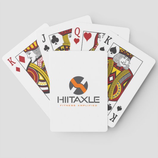 Jeu De Cartes Logo HIITAXLE Lecture de cartes (dos)