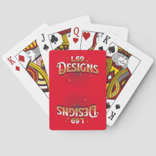 Jeu De Cartes Logo "L69 DESIGNS"