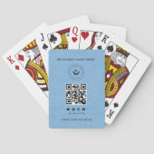 Jeu De Cartes Logo professionnel classique personnalisé et code (dos)