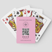 Jeu De Cartes Logo professionnel classique personnalisé et code (dos)