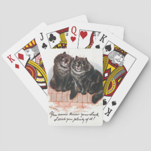 Jeu De Cartes Lois Wain Lucky Black Cats
