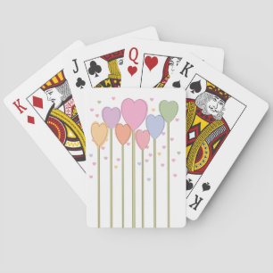 Jeu De Cartes Lollipops du coeur de Whimsical