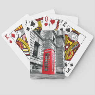 Jeu De Cartes London Calling - Red Phone Box - Play Cards
