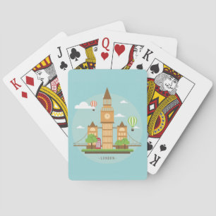 Jeu De Cartes Londres Angleterre Grande-Bretagne Jouer des carte