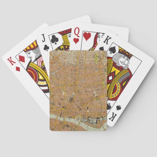 Jeu De Cartes Londres du nord-est (dos)