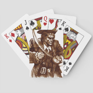 JEU DE CARTES LONG ARGENT DE JOHN