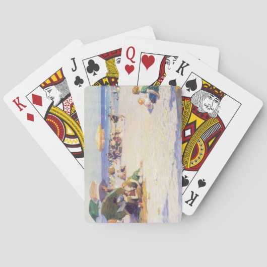 Jeu De Cartes Long Beach (État de New York) (dos)