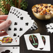 Jeu De Cartes Long Tonnerre de Masque Tiki (In Situ)