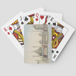 Jeu De Cartes Longitudinal Section (L to R) Organ, Music Room, G