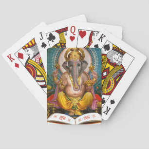 Jeu De Cartes Lord Ganesha Indian Hindu Yoga spirituel
