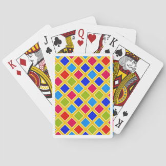 Jeu De Cartes Losanges multicolores