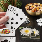 Jeu De Cartes Lotus Nénuphar Blanc Flottant (In Situ)