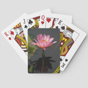 Jeu De Cartes Lotus Nénuphar Violet Jouer aux cartes