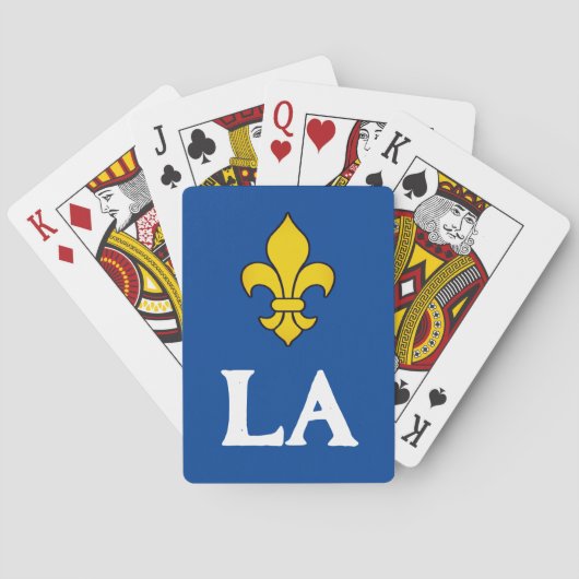 Jeu De Cartes Louisiane (dos)