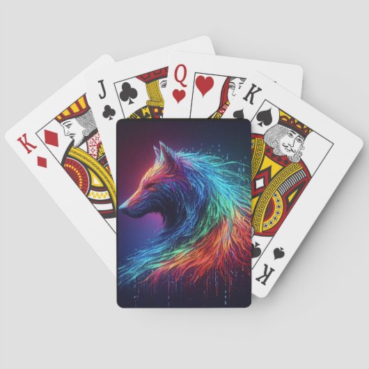 Jeu De Cartes Loup (dos)