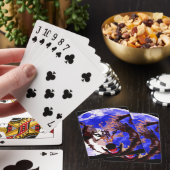 Jeu De Cartes Loup et Pleine lune (In Situ)