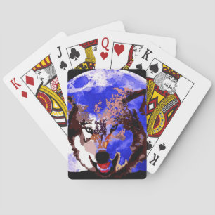 Jeu De Cartes Loup et Pleine lune